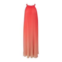s.Oliver Black Label Pleated dress with colour graduation - orange (45V0)