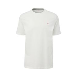 s.Oliver Red Label T-ShirtT-Shirt mit Logo-Stickerei - weiß (0120)