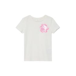 s.Oliver Red Label T-shirt with print detail - white (0210)