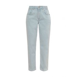 comma Relaxed: Straight leg-Jeans - blue (54Z4)