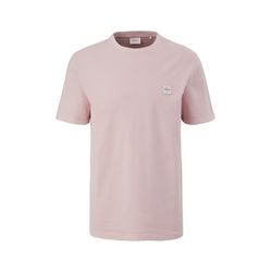 s.Oliver Red Label T-shirt with logo application - pink (4163)