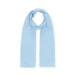 s.Oliver Red Label Scarf with pleats - blue (5081)