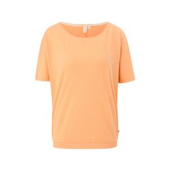 Q/S designed by T-shirt with bat sleeves - orange (2130)