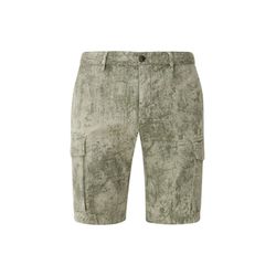 s.Oliver Red Label Regular: Bermuda shorts in cargo style - green (78A6)