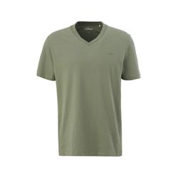 s.Oliver Red Label V-neck t-shirt - green (7815)