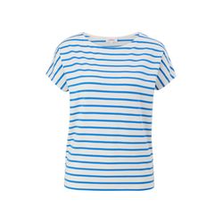 s.Oliver Red Label T-shirt made of stretch viscose - blue (55G2)