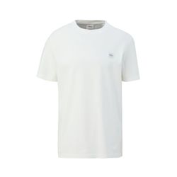 s.Oliver Red Label T-shirt with logo application - white (0120)