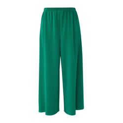 s.Oliver Red Label Regular: Culotte with pleats - green (7646)