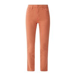 s.Oliver Red Label Slim : pantalon en sergé avec viscose - orange (27Z8)