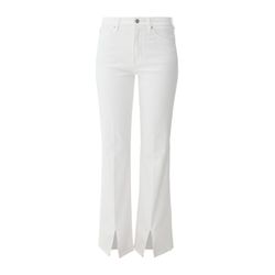 s.Oliver Red Label Slim: flared leg jeans - white (01Z8)