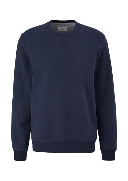 s.Oliver Red Label Sweatshirt with logo print - blue (5955)