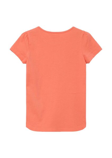 s.Oliver Red Label T-Shirt mit Statement-Print - orange (2034)