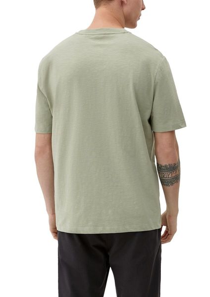 s.Oliver Red Label T-shirt with front print  - green (78D2)