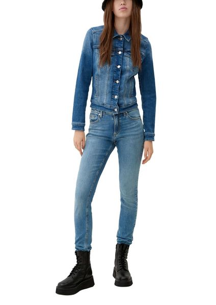 Q/S designed by Slim: 5-pocket jeans - blue (55Z2)