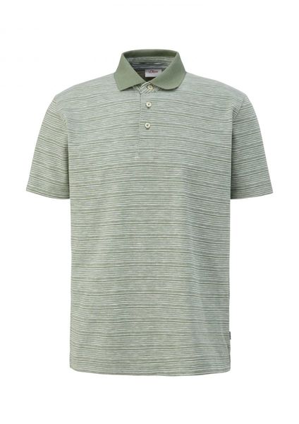 s.Oliver Red Label Polo à rayures - vert (78G5)
