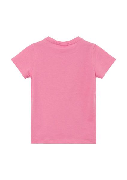 s.Oliver Red Label T-shirt avec imprimé graphique - rose (4419)