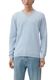 s.Oliver Red Label Regular fit: fine knit sweater - blue (50W0)