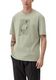 s.Oliver Red Label T-shirt with front print  - green (78D2)