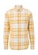 s.Oliver Red Label Checked cotton stretch shirt - yellow (13N1)