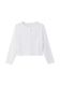s.Oliver Red Label Veste en tricot avec ourlet roulé  - blanc (0100)