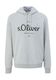s.Oliver Red Label Hoodie with front print - gray (94D1)