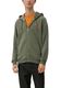 s.Oliver Red Label Hoodie with zipper  - green (78D1)