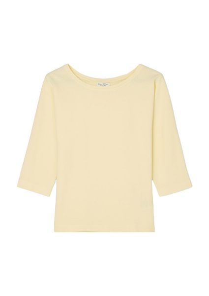 Marc O'Polo T-shirt with bat sleeves - yellow (204)