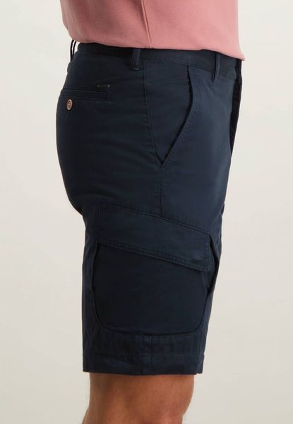 State of Art Twill cotton cargo shorts - blue (5900)