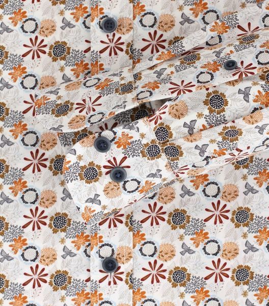 Casamoda Casual Fit : chemise décontractée - orange (450)