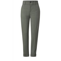Street One Casual Fit Chino Pants - green (14704)