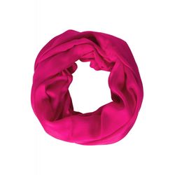 Street One Loop scarf in solid color - pink (14717)