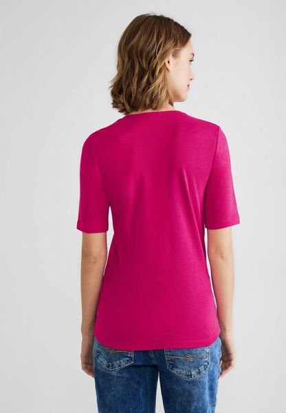 Street One Plain color t-shirt - pink (14717)