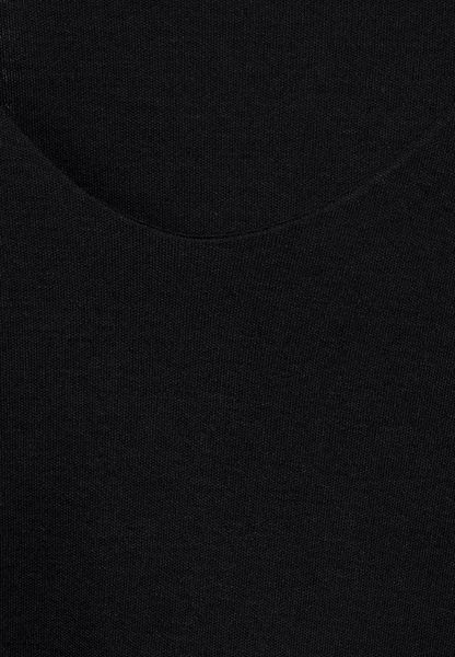 Street One T-shirt uni - noir (10001)