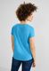 Street One T-shirt with sequin detail - blue (24510)