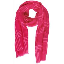 Cecil Woven Check Scarf - pink (24686)