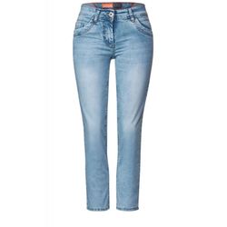 Cecil Loose fit jeans in 7/8 - blue (10370)
