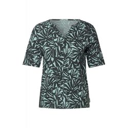 Cecil Tunic shirt with allover print - green (24684)