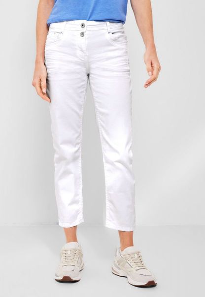 Cecil Loose Fit Jeans - Scarlett - weiß (10000)