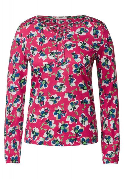 Cecil Flower Patch Tunic - pink (34686)