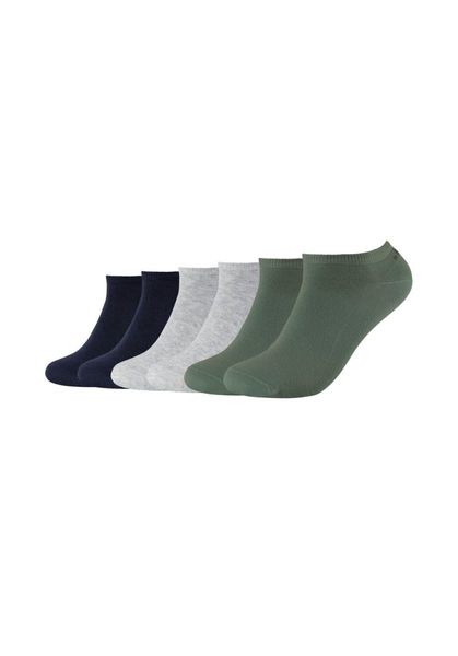 s.Oliver Red Label Sneaker Socks  - black/green/gray (7814)