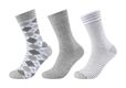 s.Oliver Red Label Socken mit Muster (3 Paar) - grau (1000)