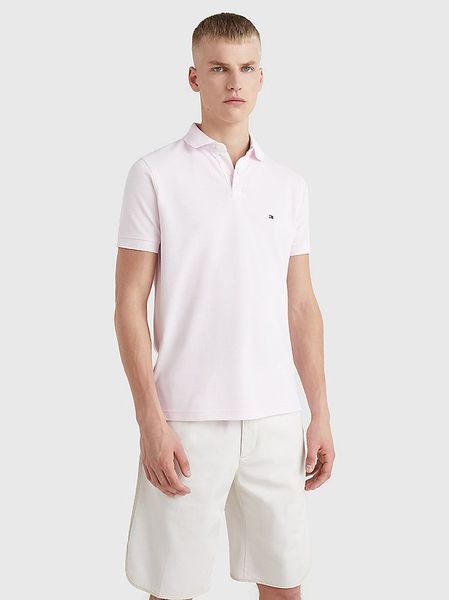 Tommy Hilfiger Regular fit: polo shirt - pink (TOG)