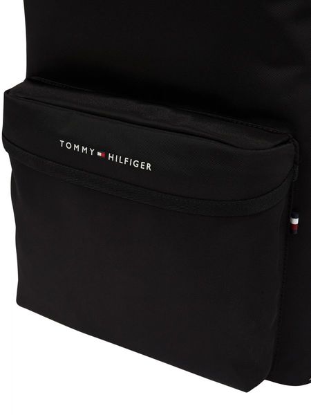Tommy Hilfiger Gepolsterter Rucksack mit Logo - schwarz (BDS)