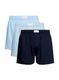 Tommy Hilfiger 3 Pack Woven Boxer Shorts - blue (0XT)