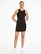 Tommy Jeans Essential rip tank bodycon - black (BDS)