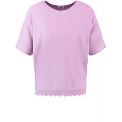 Gerry Weber Collection Pull à rayures milleraies - rose (30897)