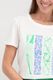 Signe nature T-shirt imprimé - blanc/vert/bleu (16)