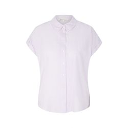 Tom Tailor Denim Striped shortsleeve shirt - white/purple (31397)