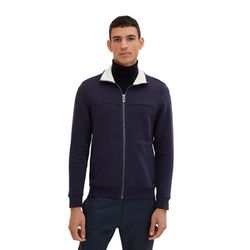 Tom Tailor Cutline sweat jacket - blue (10690)
