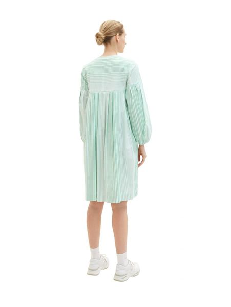 Tom Tailor Dress with balloon sleeves - green (31129)